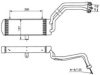 NRF 31018 Oil Cooler, engine oil